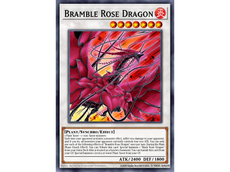 Bramble Rose Dragon (Secret Rare)