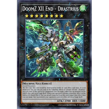 DoomZ XII End - Drastrius (Secret Rare)