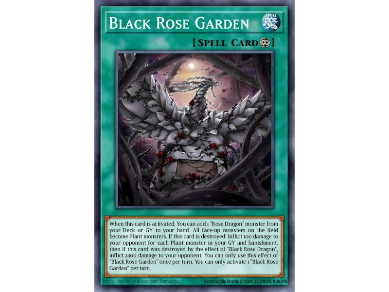 Black Rose Garden (Starlight Rare)