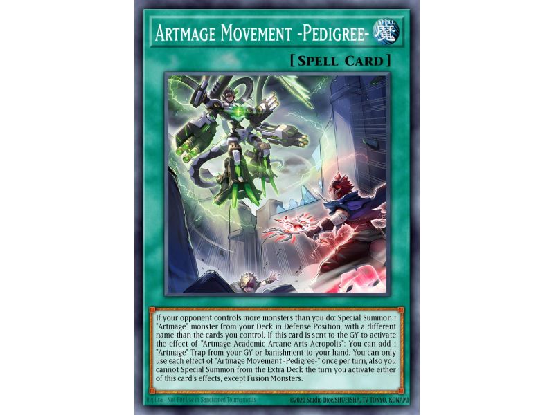 Artmage Movement -Pedigree- (Common)