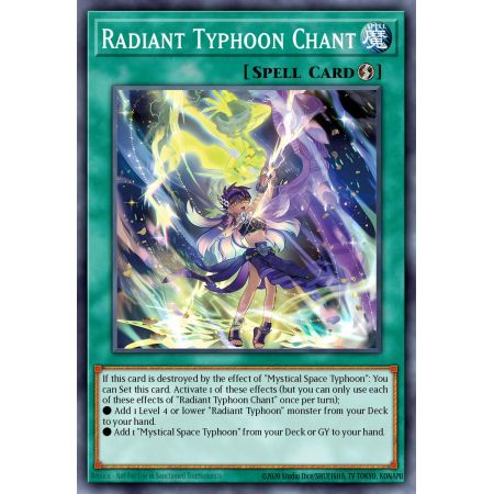 Radiant Typhoon Chant (Starlight Rare)