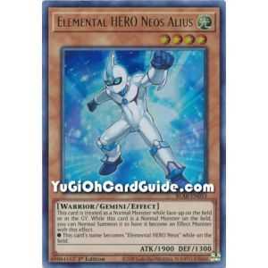 Elemental HERO Neos Alius (Ultra Rare) – Battles of Legend Armageddon | Carta YUGIOH en México