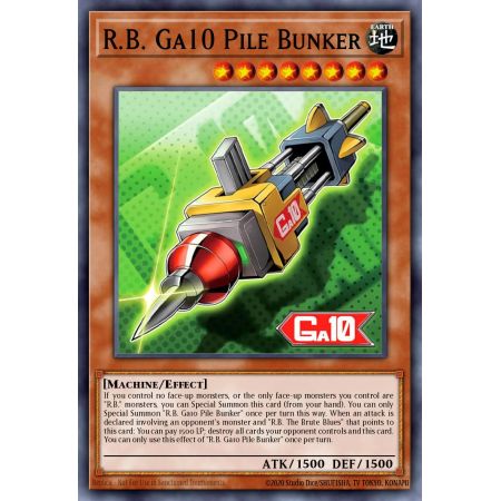 R.B. Ga10 Pile Bunker (Super Rare)