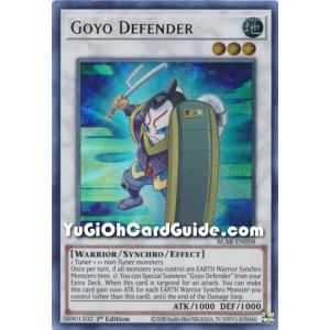 Goyo Defender (Ultra Rare) – Battles of Legend Armageddon | Carta YUGIOH en México