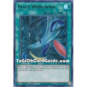Black Whirlwind (Ultra Rare) – Battles of Legend Armageddon | Carta YUGIOH en México