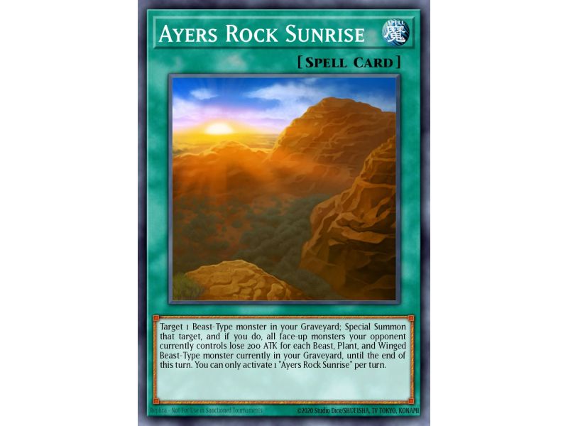Ayers Rock Sunrise (Super Rare)
