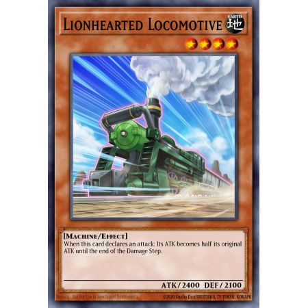 Lionhearted Locomotive (Super Rare)