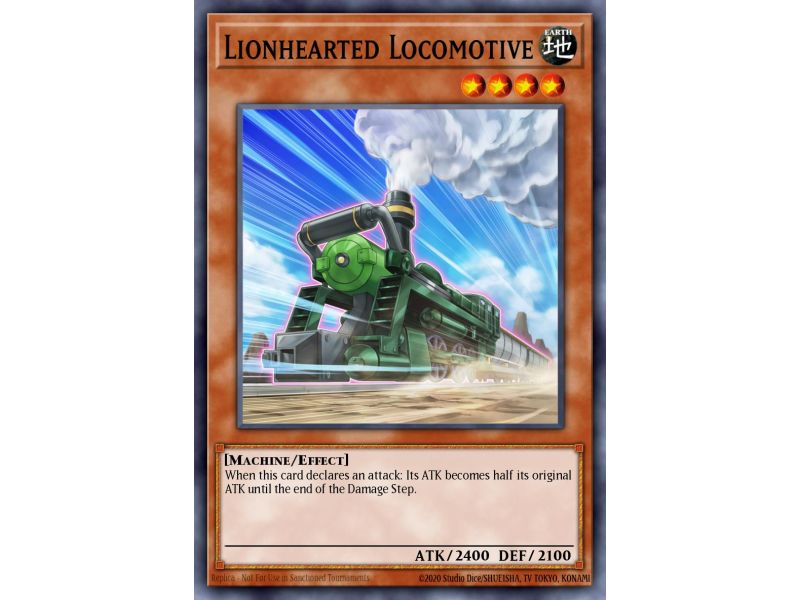 Lionhearted Locomotive (Super Rare)