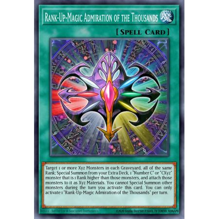 Rank-Up-Magic Admiration of the Thousands (Secret Rare)