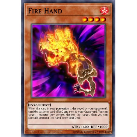 Fire Hand (Secret Rare)