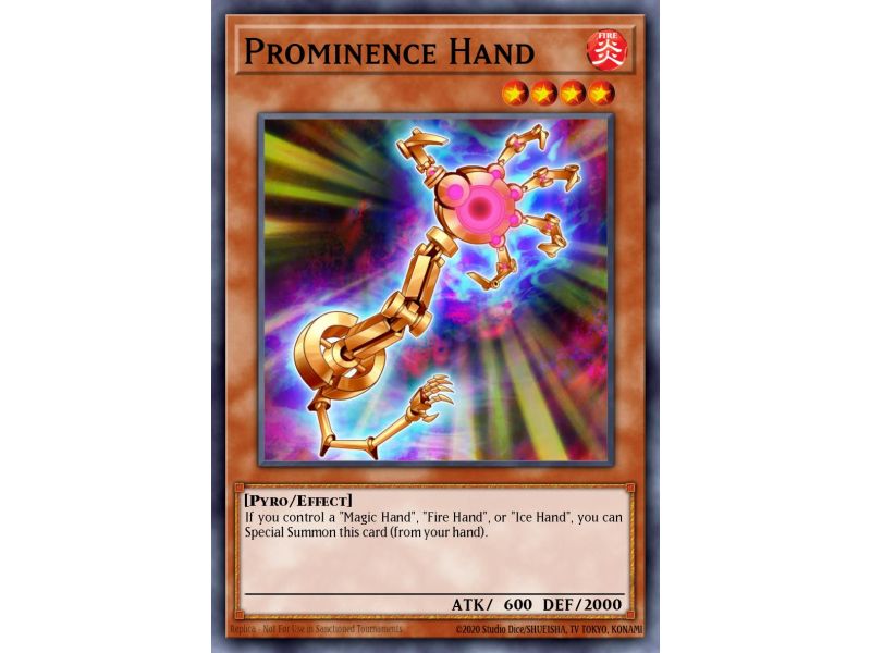 Prominence Hand (Super Rare)