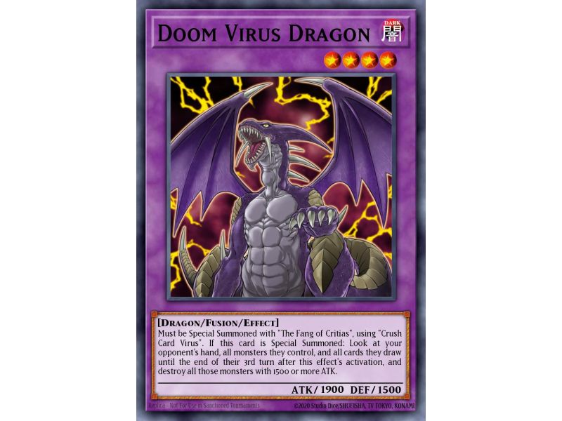 Doom Virus Dragon (Secret Rare)