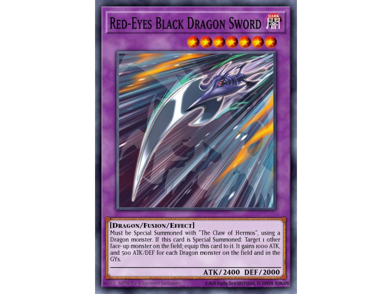 Red-Eyes Black Dragon Sword (Secret Rare)