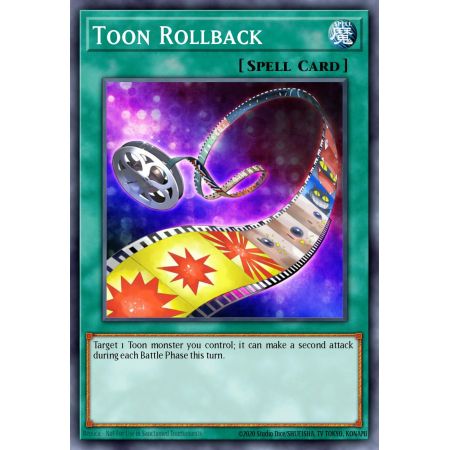 Toon Rollback (Super Rare)
