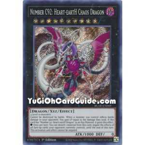 Number C92: Heart-eartH Chaos Dragon (Secret Rare) – Battles of Legend Armageddon | Carta YUGIOH en México