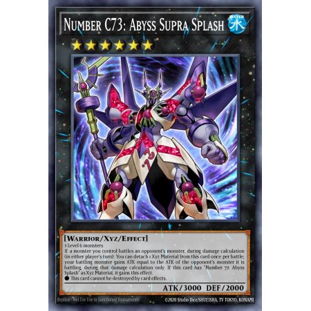 Number C73: Abyss Supra Splash (Common)