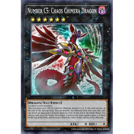 Number C5: Chaos Chimera Dragon (Common)