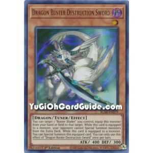 Dragon Buster Destruction Sword (Ultra Rare) – Battles of Legend Armageddon | Carta YUGIOH en México
