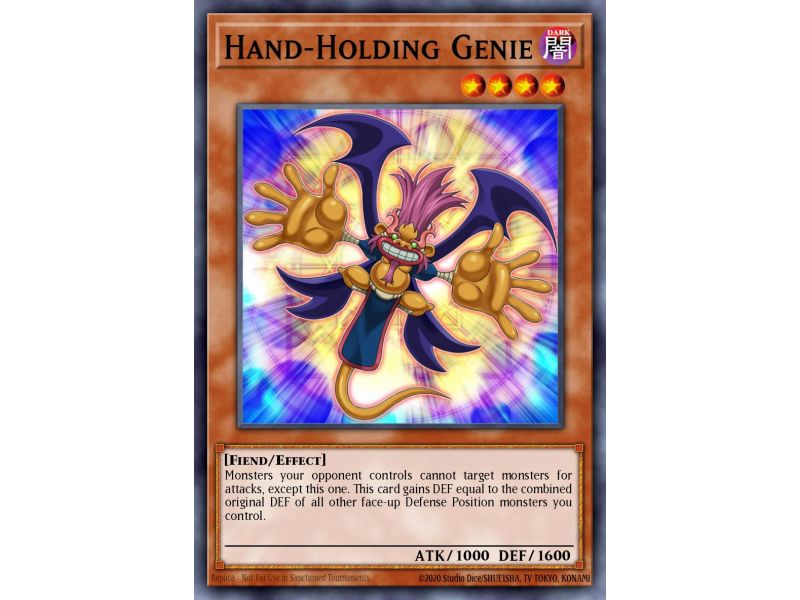 Hand-Holding Genie (Common)