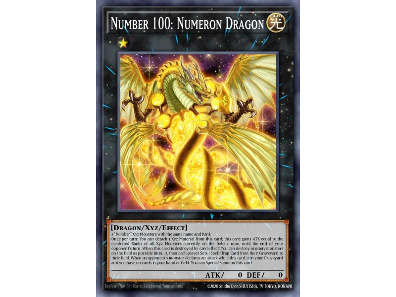 Number 100: Numeron Dragon (Ultra Rare)