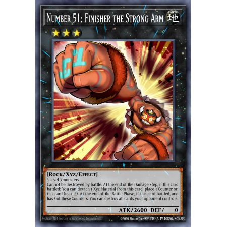 Number 51: Finisher the Strong Arm (Common)