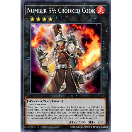 Number 59: Crooked Cook (Common)