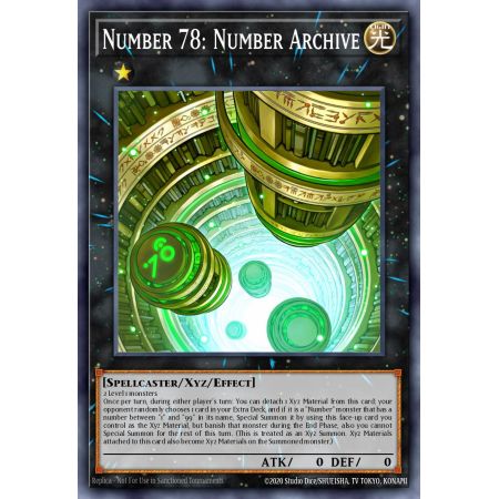 Number 78: Number Archive (Common)