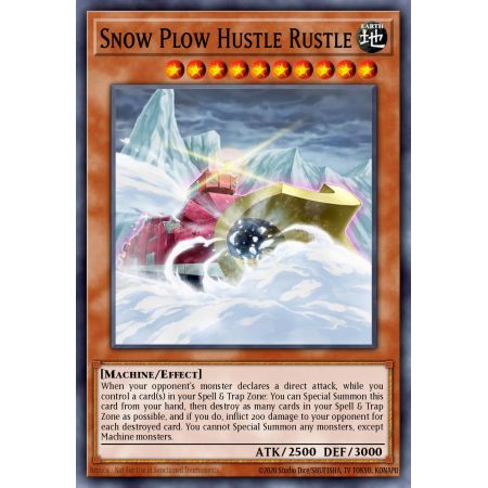 Snow Plow Hustle Rustle (Common)