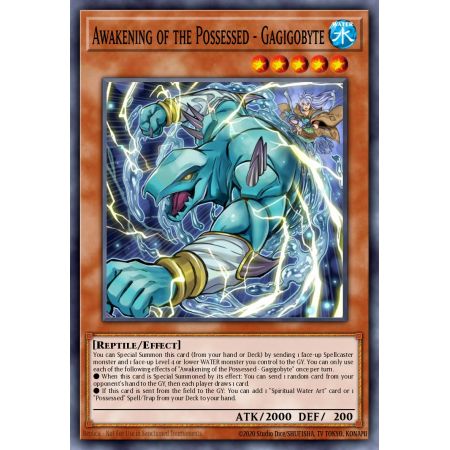 Awakening of the Possessed - Gagigobyte (Secret Rare)