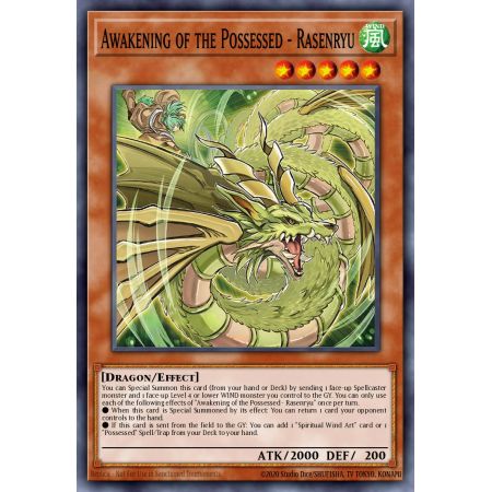 Awakening of the Possessed - Rasenryu (Secret Rare)