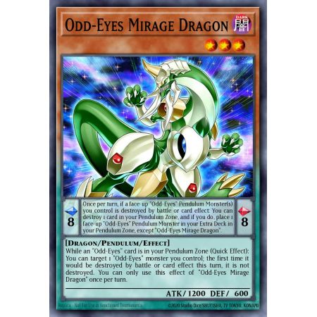 Odd-Eyes Mirage Dragon (Secret Rare)