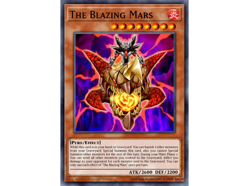 The Blazing Mars (Secret Rare)