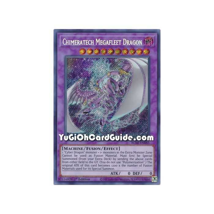 Chimeratech Megafleet Dragon (Secret Rare) – Battles of Legend Armageddon | Carta YUGIOH en México