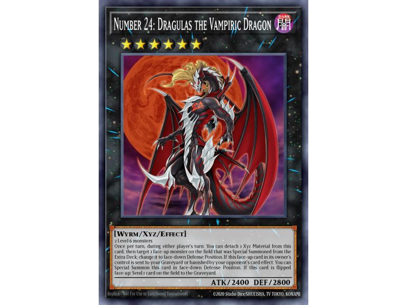 Number 24: Dragulas the Vampiric Dragon (Secret Rare)