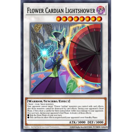 Flower Cardian Lightshower (Secret Rare)