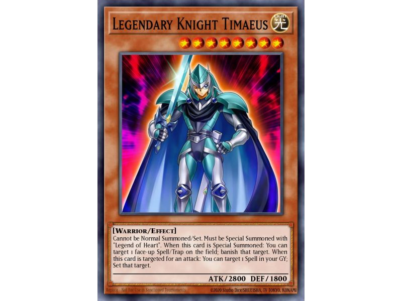 Legendary Knight Timaeus (Ultra Rare)