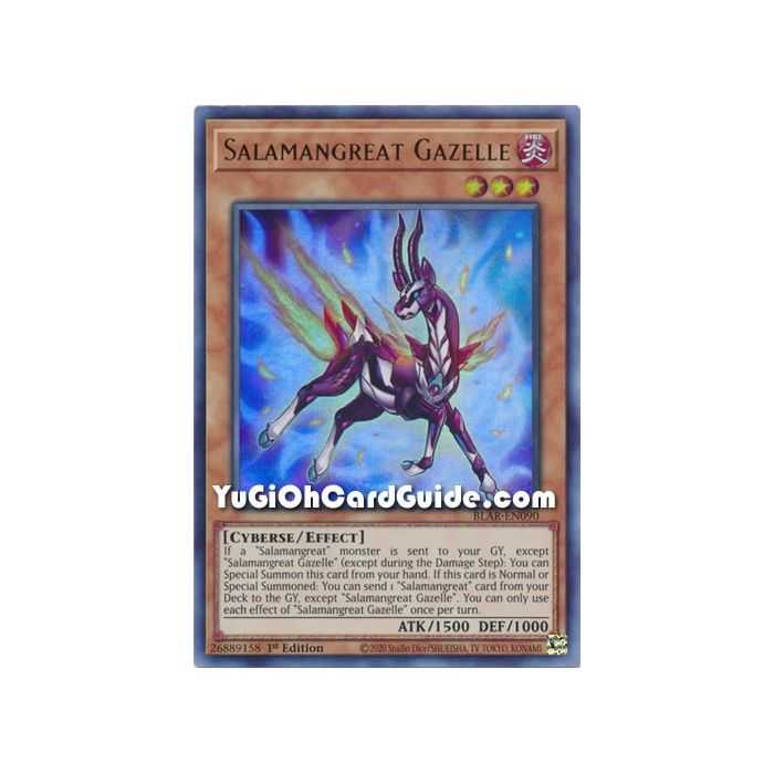 Salamangreat Gazelle (Ultra Rare) – Battles of Legend Armageddon | Carta YUGIOH en México