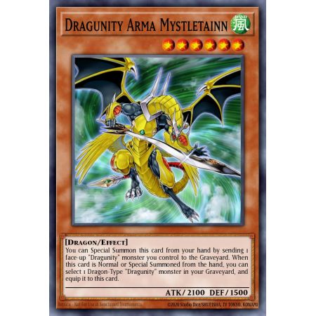 Dragunity Arma Mystletainn (Super Rare)