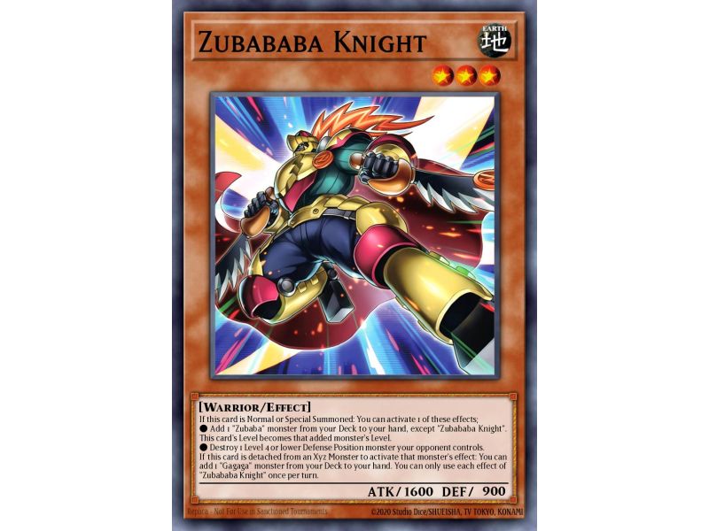 Zubababa Knight (Super Rare)