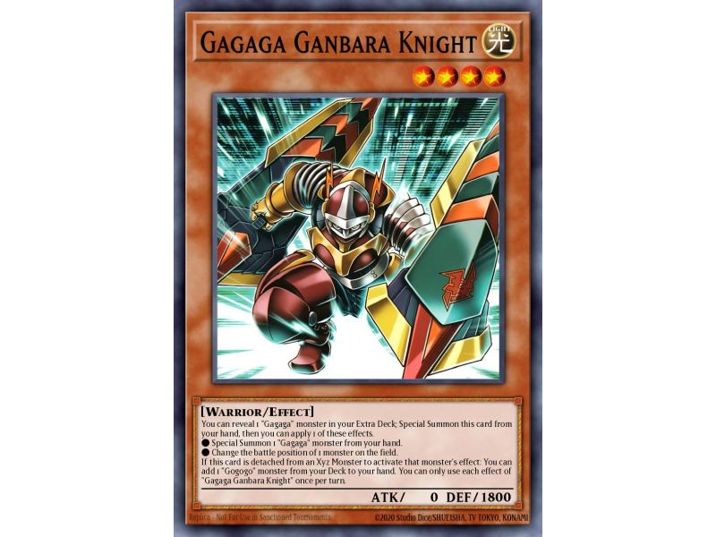Gagaga Ganbara Knight (Super Rare)
