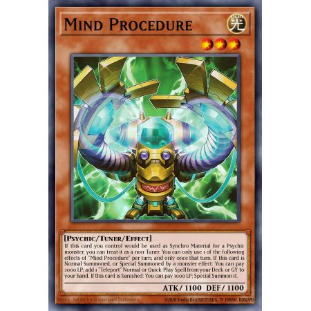 Mind Procedure (Super Rare)