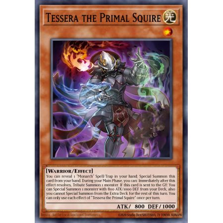 Tessera the Primal Squire (Super Rare)