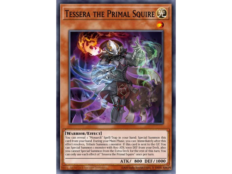 Tessera the Primal Squire (Super Rare)