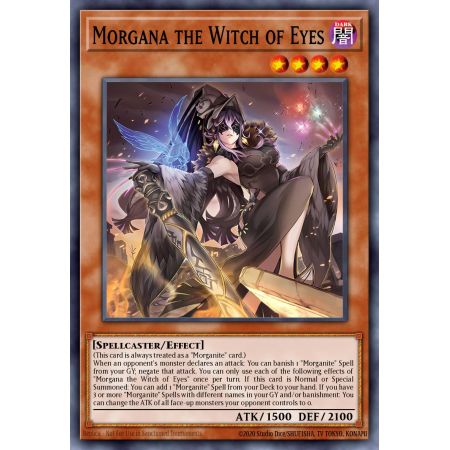 Morgana the Witch of Eyes (Super Rare)