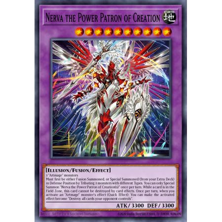 Nerva the Power Patron of Creation (Secret Rare)
