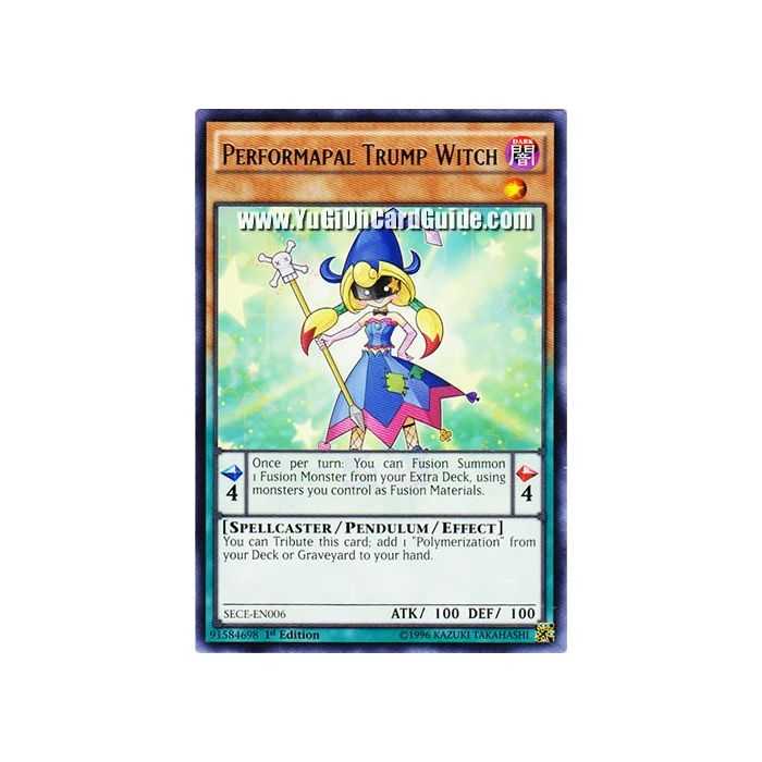 Performapal Trump Witch (Rare) – Secrets of Eternity | Carta YUGIOH en México