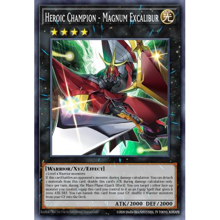 Heroic Champion - Magnum Excalibur (Common)