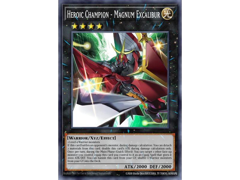 Heroic Champion - Magnum Excalibur (Common)
