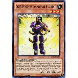 Superheavy Samurai Flutist (Super Rare) – Secrets of Eternity | Carta YUGIOH en México