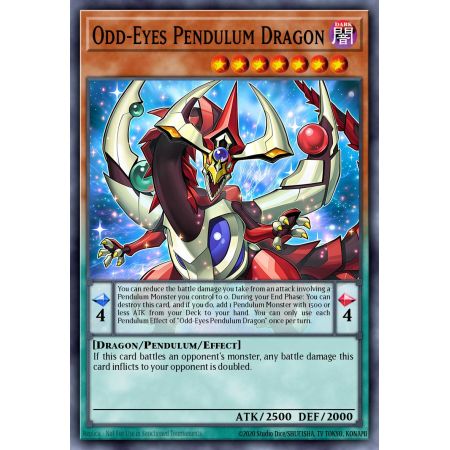 Odd-Eyes Pendulum Dragon (Secret Rare)